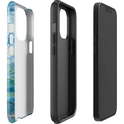 Waterlilies, 1916-19 by Monet iPhone 15 Pro Impact Case